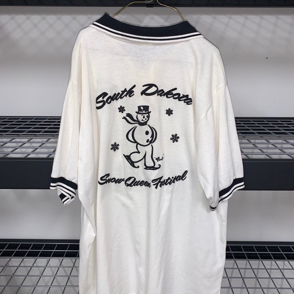 Vintage 1991 South Dakota Snow Queen Festival Polo